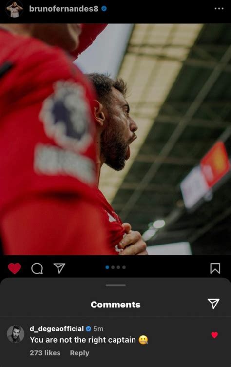 David De Gea Mocks Roy Keanes Criticism Of Man Utd Star Bruno