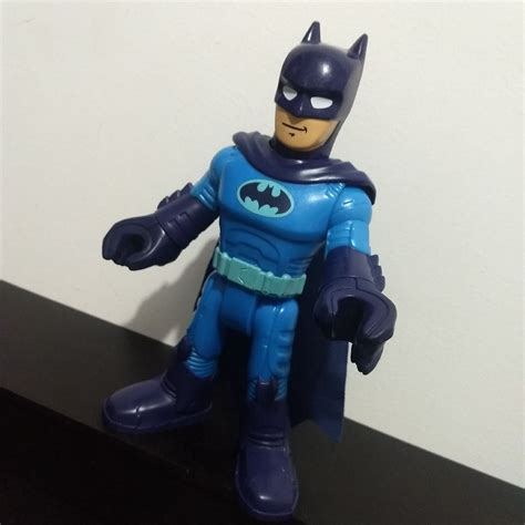 Boneco Grande Cm Batman Original Mattel Articulado Imaginext Dc