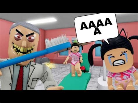 BEBÊ FUGINDO DO DENTISTA BOB MALVADO Roblox Escape Bob the Dentist