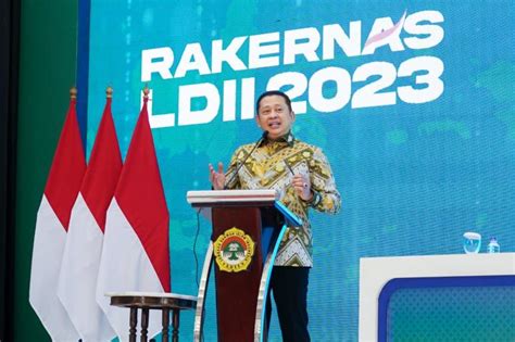 Hadiri Rakernas LDII Bamsoet Dorong Peningkatan Kualitas Demokrasi