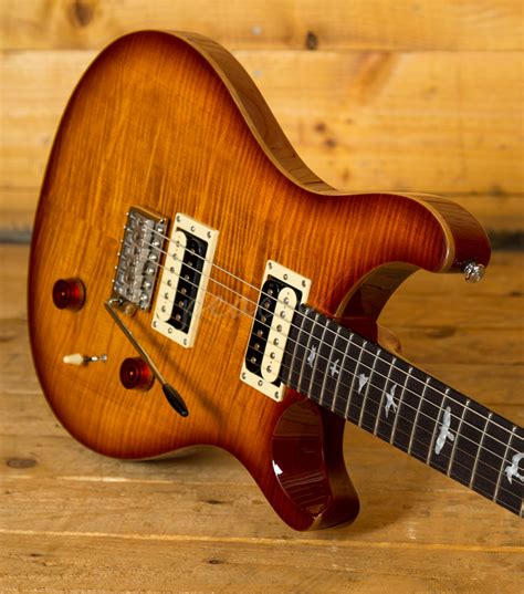 Prs Se 2018 Custom 22 Vintage Sunburst Peach Guitars