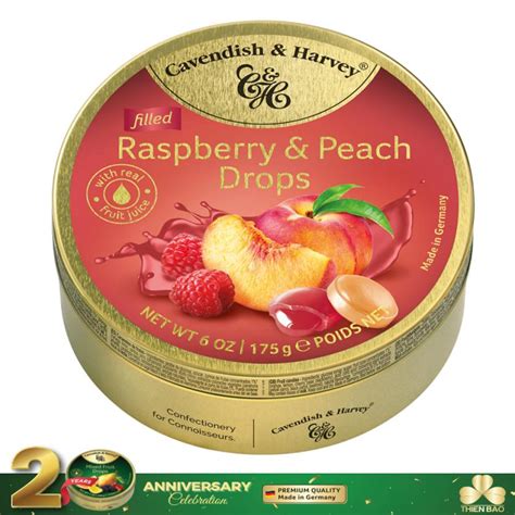 Raspberry And Peach
