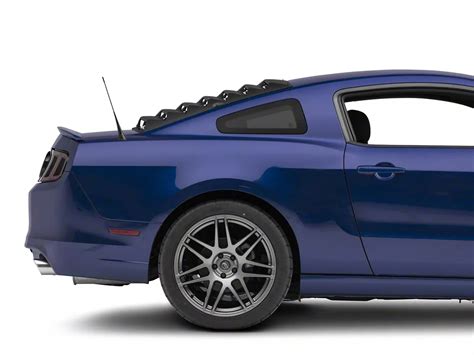 Mmd Abs Rear Window Louvers 10 14 Mustang Coupe Mmd