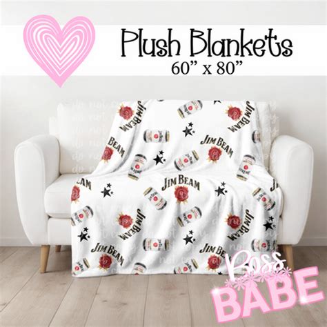 Jim Beam Plush Blanket BOSS Babe Wholesale