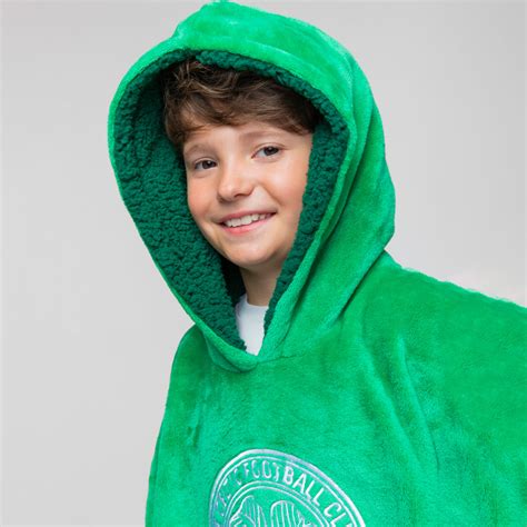 Celtic Junior Crest Fleece Hoodie Official Celtic Store