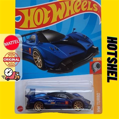 Carrinho Hot Wheels Lote H Pagani Zonda R Edi O Hw Turbo Original Shopee Brasil