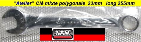 Cl Sam De Mm Mixte Polygonale Plate Long Mm S Rie Outillage