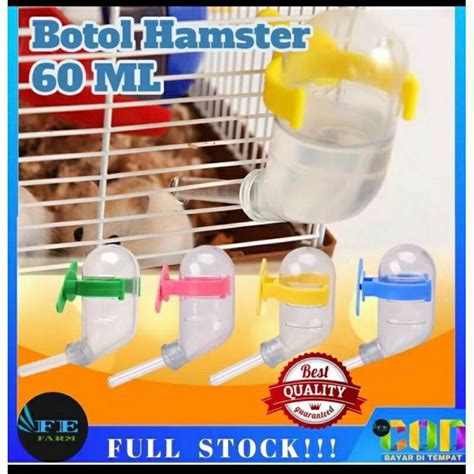 Jual TEMPAT MINUM HAMSTER 60ML SUGAR GLIDER LANDAK MINI KELINCI UKURAN