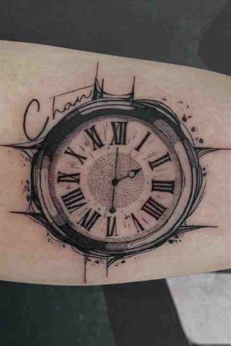 Timeless Clock Tattoo Ideas With Meanings Tattoo Stylist Old