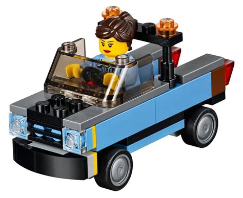 LEGO Creator 31026 pas cher, Le magasin de vélos et le Café