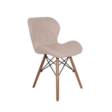 Conjunto Mesa De Jantar Juliette Preta 135cm 4 Cadeiras Slim Nude MadeiraMadeira