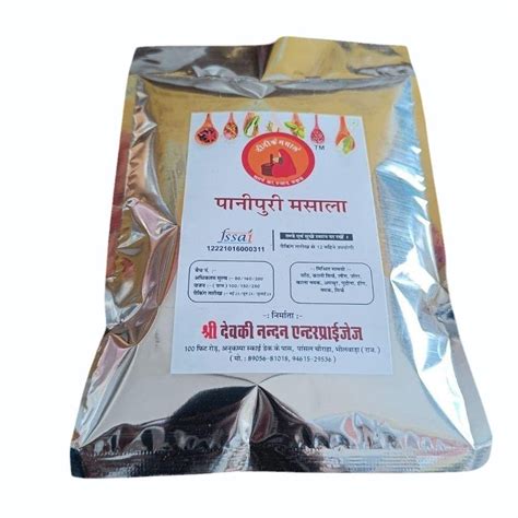 Flavour Chatpata Pudina Gm Pani Puri Masala Powder At Rs Kg In