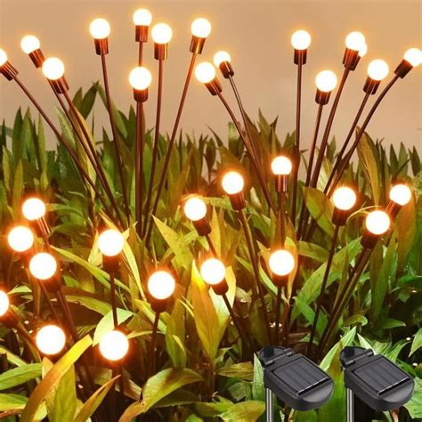 Brizlabs L Re De Jardin Solaire Ext Rieur Pi Ces Led Lampe