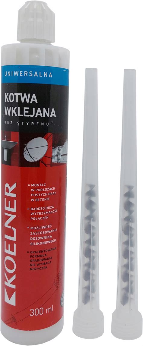 Kotwa chemiczna Koelner KEM-PSF 300ml bez styrenu (5906675028507 ...