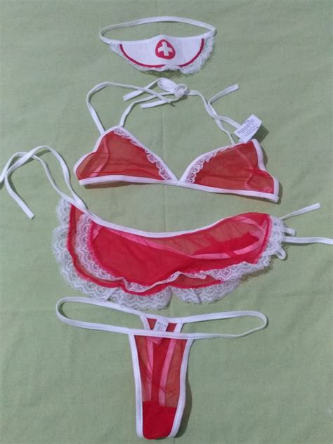 É Carnaval Fantasia Enfermeira Sexy Lingerie Feminina Sakura Nunca Usado 39916853 enjoei