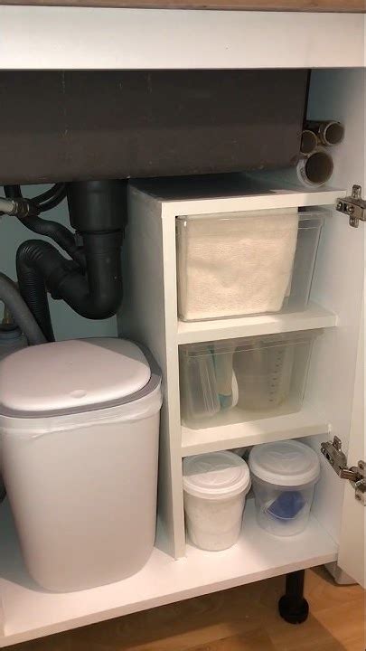 Организовала хранение под мойкой😉 #diy #lеnасreativеlifе # ...