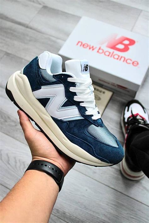 Кроссовки мужественные new balance 57/40 синие кроссовки мужские бурный ...