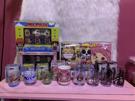 One Piece Glasswares, Hobbies & Toys, Memorabilia & Collectibles, Fan