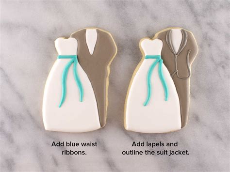 How To Make Wedding Couple Cookies