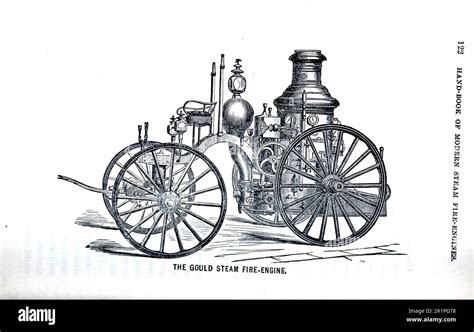 The Gould Steam Fire Engine From The Book Hand Book Of Modern Steam