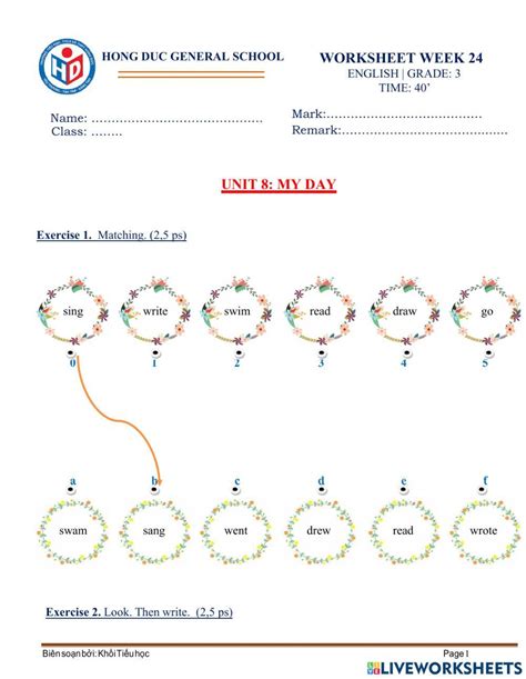 Spk3 Pct T24 Online Exercise For Live Worksheets Worksheets Library