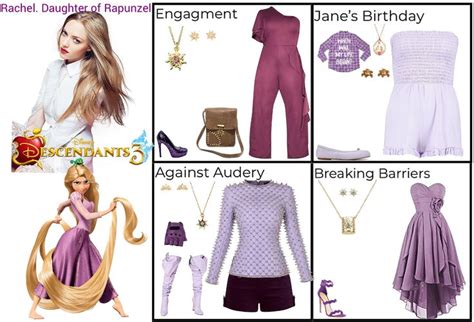 Rachel Daughter Of Rapunzel Descendants 3 Outfit Shoplook Marvel