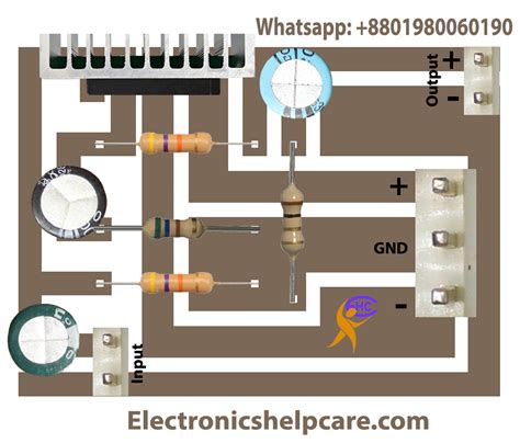 How To Make Amplifier Using TDA2050 Electronics Help Care