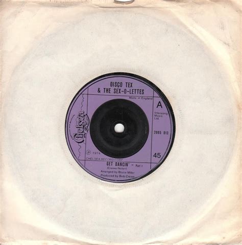 Amazon Disco Tex His Sex O Lettes Get Dancin Part 1 2 Chelsea Records 2005 013