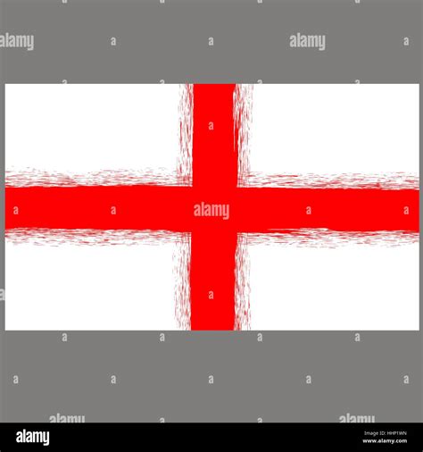 English St George Flag Stock Vector Image And Art Alamy