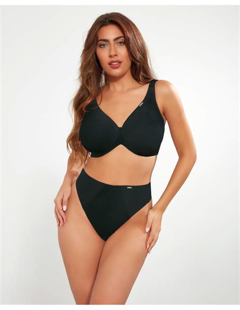 Slip Brasiliana Vita Alta Bikini Costume Da Bagno Taglie Forti