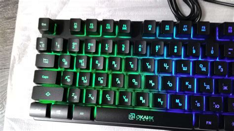 Клавиатура Oklick 760G GENESIS USB LED Black — купить в интернет ...