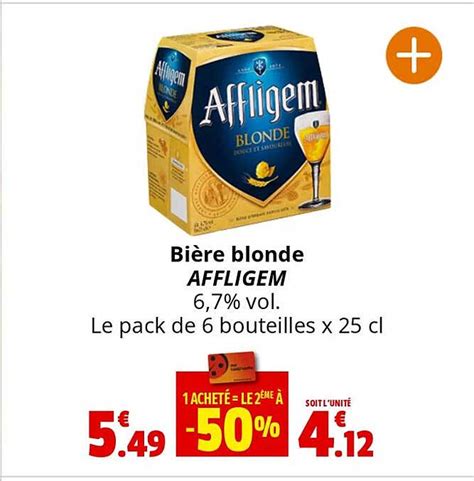 Promo Bi Re Blonde Affligem Chez Coccinelle Express Icatalogue Fr