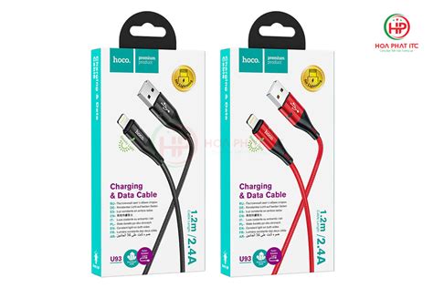 Cáp sạc nhanh Hoco U93 Cổng Lightning, Micro, Type-C