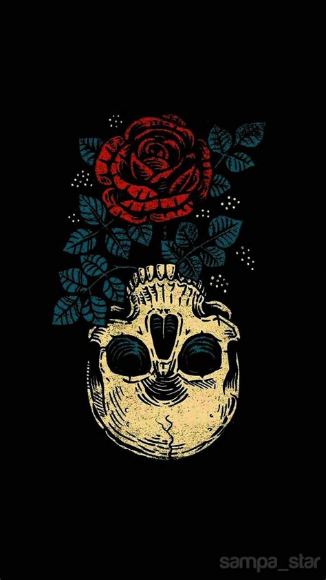 🔥 [20+] Skull With Roses Wallpapers | WallpaperSafari