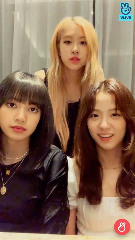 Blackpink Lisa Jisoo Ros Vlive