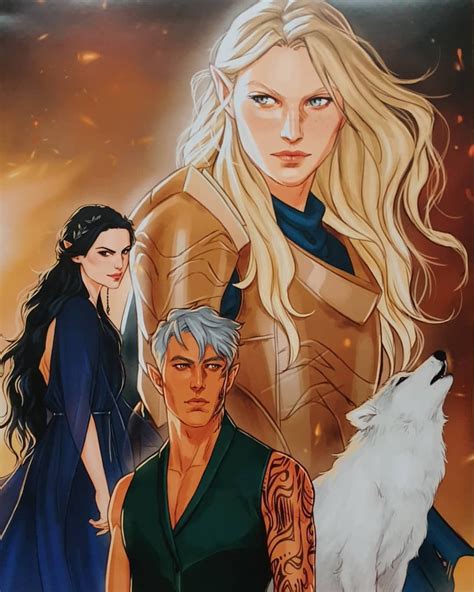 Aelin Maeve Rowan And Fenrys Embers Of Memory Card Game Throne Of Glass Fanart Throne Of