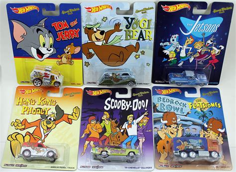 Hot Wheels Pop Culture Hanna Barbera Complete Set Of Desertcart Japan