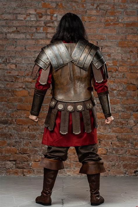 Gladiator Maximus Costume Leather Armor for LARP and Medieval - Etsy