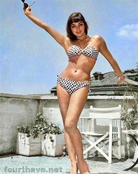 Joan Collins In A Sexy Fringed Bikini Remember When
