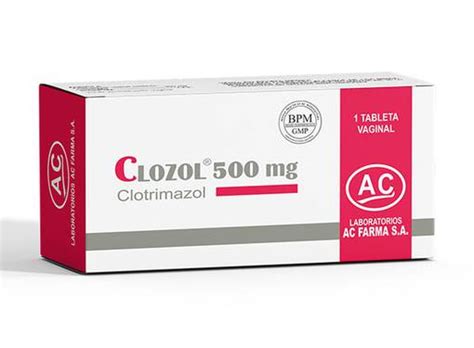 Clozol 500mg Tableta Vaginal