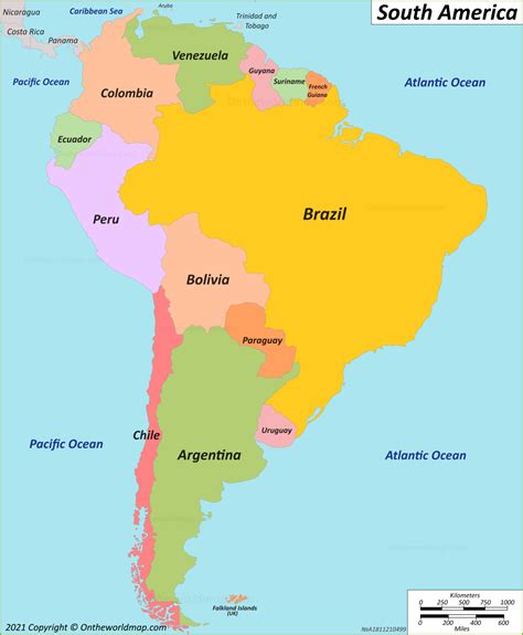 Full Map Of South America Get Latest Map Update