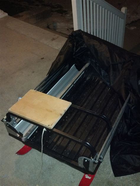 Making a portable slide easier through deep snow - Ice Fishing Forum