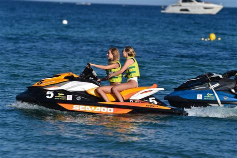 KIMBERLEY GARNER In Bikini Jet Skiing In St Tropez 08 12 2019 HawtCelebs