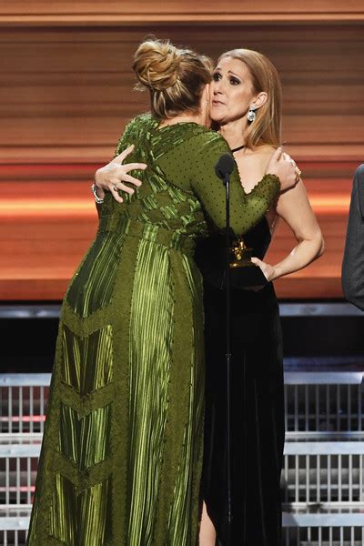 Celine Dion With Adele CelineDionWeb