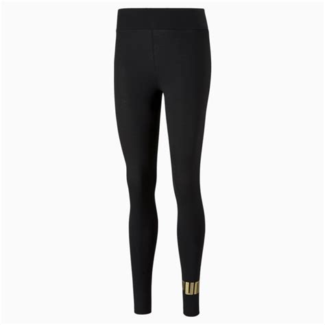 Леггинсы Essentials Metallic Women s Leggings Цвет Черный Puma