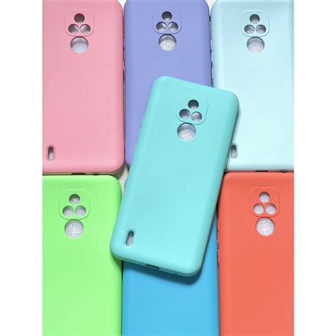 Capa Capinha E Plus Motorola Silicone Aveludado Escorrega O Pre O