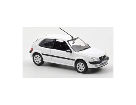 NOREV NV155159 CITROEN SAXO VTS 2000 WHITE 1 43 Modellino