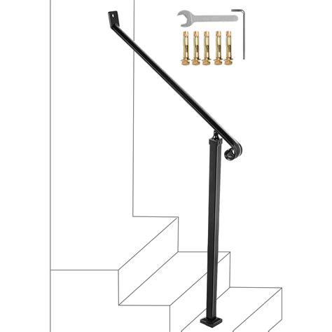 Vevor Rampe D Escalier Tapes Main Courante Pour Escalier Ext Rieur