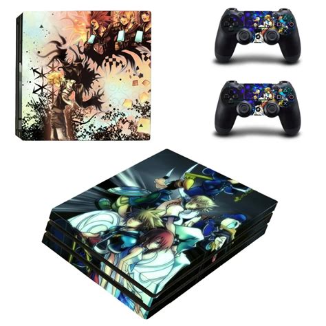 Kingdom Hearts Ps4 Pro Skin Sticker