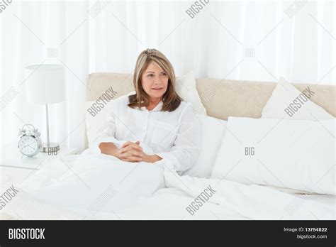 Mature Woman Lying Image Photo Free Trial Bigstock